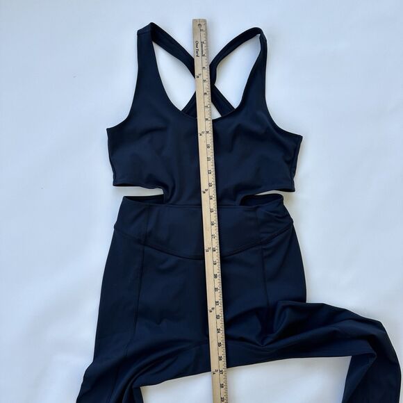 Free People x FP MOVEMENT Back It Up BodySuit Medium Black $98 - Picture 10 of 14